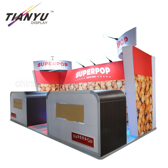 Projeto modular de alumínio da cabine da exposição da feira profissional barata do fornecedor de 10X20FT China