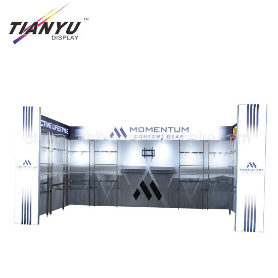 Projeto modular de alumínio da cabine da exposição da feira profissional barata do fornecedor de 10X20FT China