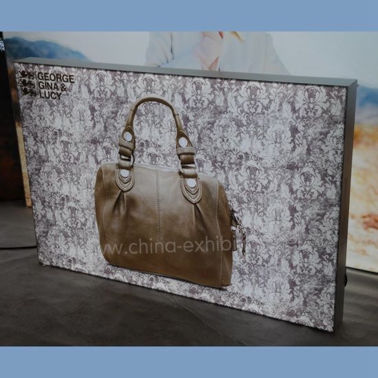 Compras Mal interior Frameless Dupla Face Quadro Têxtil LED Light Box Alumínio impressão de gráficos