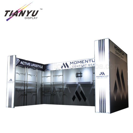 Projeto modular de alumínio da cabine da exposição da feira profissional barata do fornecedor de 10X20FT China