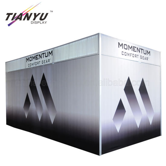 Projeto modular de alumínio da cabine da exposição da feira profissional barata do fornecedor de 10X20FT China