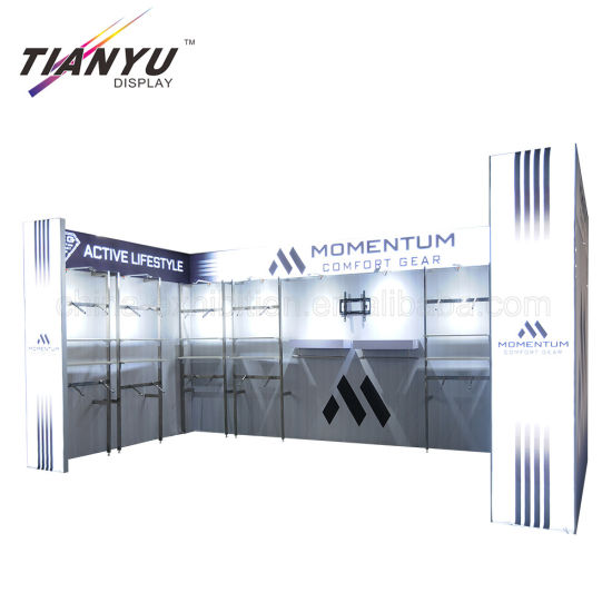 Projeto modular de alumínio da cabine da exposição da feira profissional barata do fornecedor de 10X20FT China